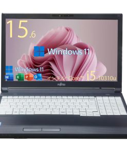 フルHD液晶 WEBカメラ内蔵 ノートパソコン LIFEBOOK A7510 / 第10世代 Core i5 メモり 16GB / SSD 1TB / スーパーマルチDVD-RW/HDMI/WIFI Bluetooth内蔵 / Windows11Pro / MS Office2019 H&B(整備済み品)